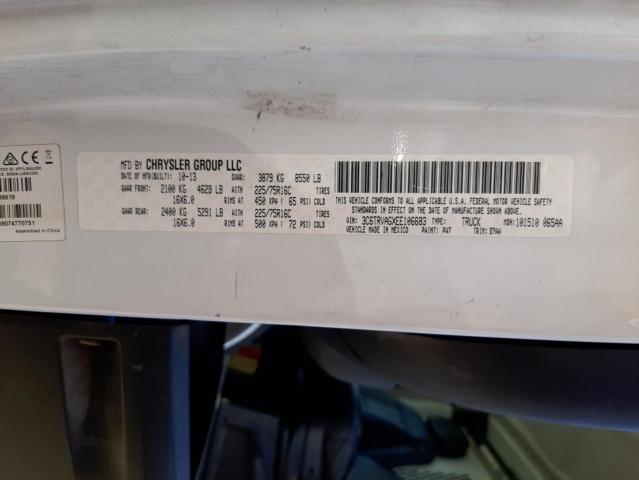 Photo 10 from auction – 2014 RAM PROMASTER with VIN 3C6TRVAGXEE106683