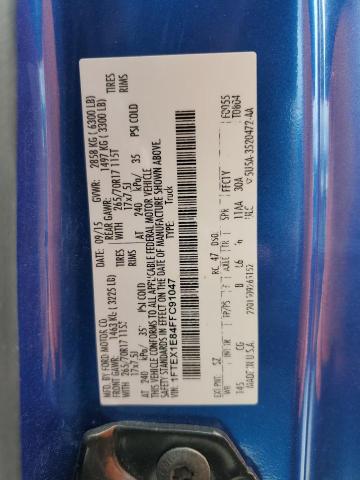 Photo 10 from auction – 2015 FORD F150 SUPER with VIN 1FTEX1E84FFC91047