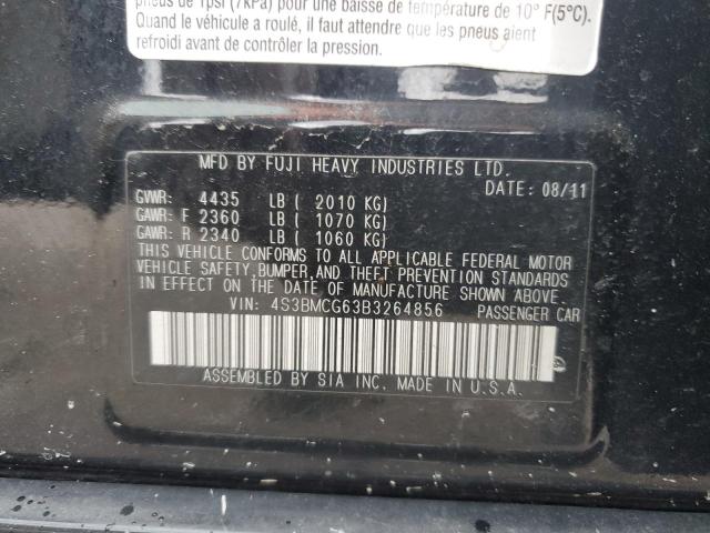 صورة رقم 10 من المزاد - 2011 SUBARU LEGACY 2.5 مع VIN 4S3BMCG63B3264856
