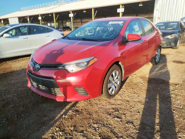 Photo 2 from auction – 2015 TOYOTA COROLLA L with VIN 2T1BURHE4FC435538