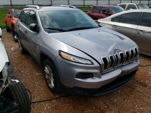 JEEP CHEROKEE S 2015 with VIN 1C4PJLAB5FW631703 - Photo from auction