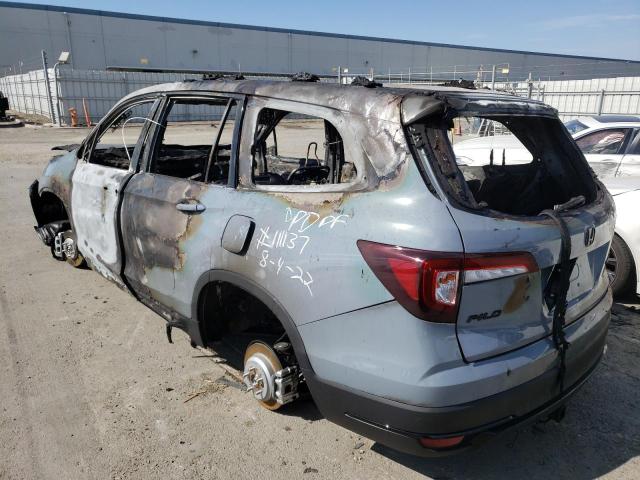 Photo 3 from auction – 2022 HONDA PILOT BLAC with VIN 5FNYF6H77NB032541