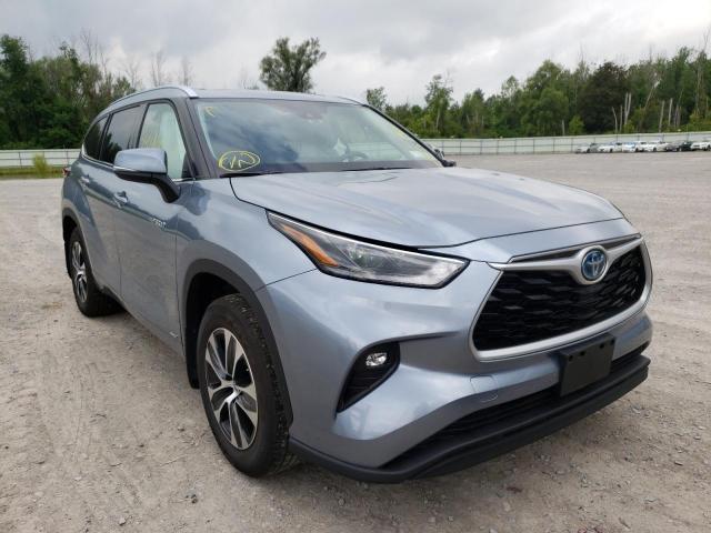 TOYOTA HIGHLANDER 2021 with VIN 5TDGBRCH8MS029778 - Photo from auction