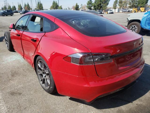 Photo 3 from auction – 2022 TESLA MODEL S with VIN 5YJSA1E51NF469722