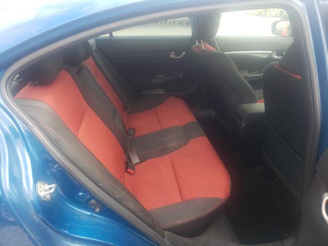 Photo 6 from auction – 2015 HONDA CIVIC SI with VIN 2HGFB6E55FH700095