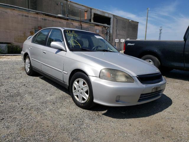 Photo 1 from auction – 2000 HONDA CIVIC BASE with VIN 2HGEJ6612YH504757