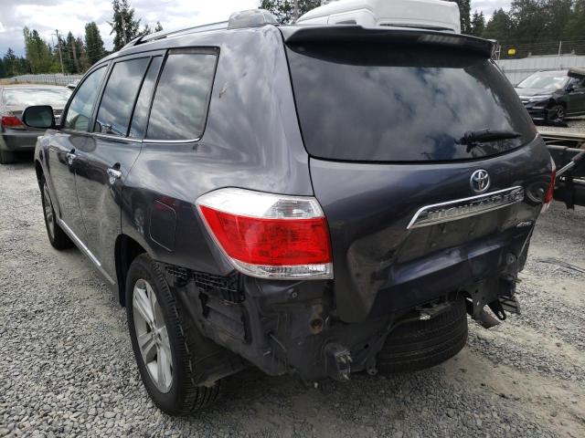 Photo 3 from auction – 2013 TOYOTA HIGHLANDER with VIN 5TDDK3EH9DS201488