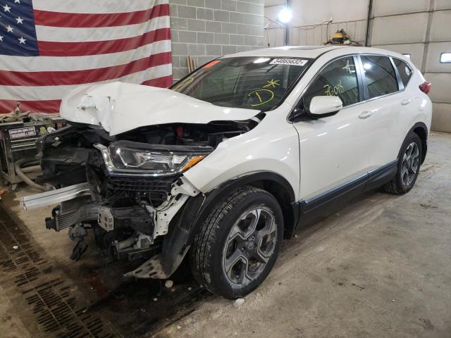 Photo 2 from auction – 2017 HONDA CR-V EX with VIN 5J6RW2H59HL034251