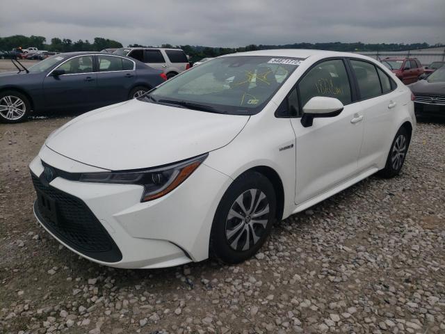 Photo 2 from auction – 2021 TOYOTA COROLLA LE with VIN JTDEAMDE9MJ025513