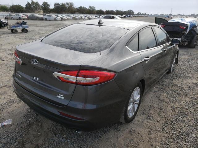 Photo 4 from auction – 2019 FORD FUSION SE with VIN 3FA6P0HD6KR177691