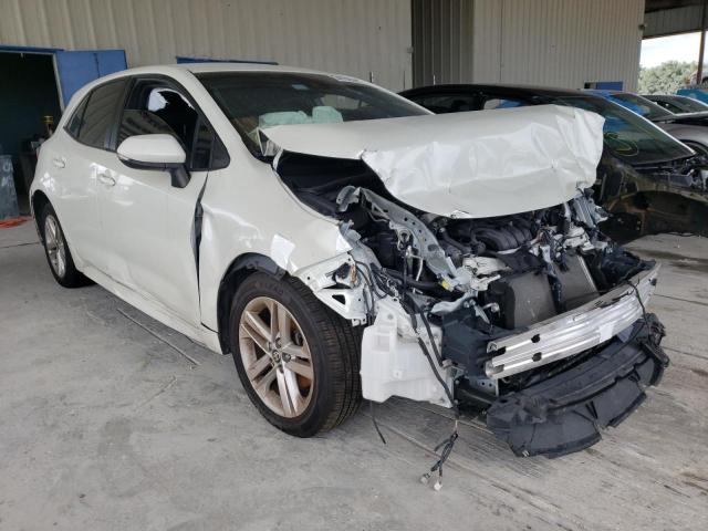 TOYOTA COROLLA SE 2019 with VIN JTNK4RBE3K3024347 - Photo from auction