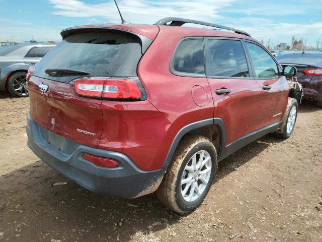 Photo 4 from auction – 2016 JEEP CHEROKEE S with VIN 1C4PJLAB5GW338966