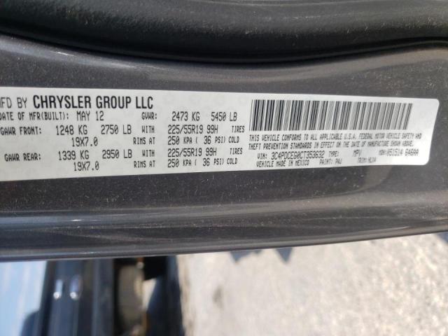 Photo 10 from auction – 2012 DODGE JOURNEY with VIN 3C4PDCEG0CT353632