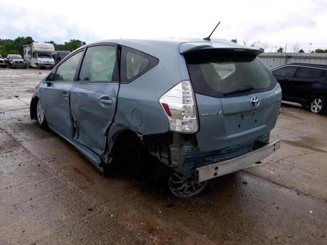 Photo 3 from auction – 2014 TOYOTA PRIUS V with VIN JTDZN3EUXEJ008985