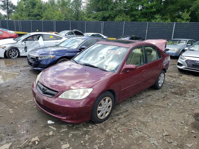 Photo 2 from auction – 2003 HONDA CIVIC EX with VIN 2HGES26723H614016