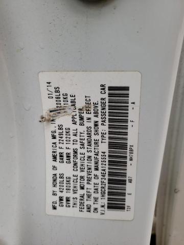 Photo 10 from auction – 2014 HONDA ACCORD LX with VIN 1HGCR2F34EA125554