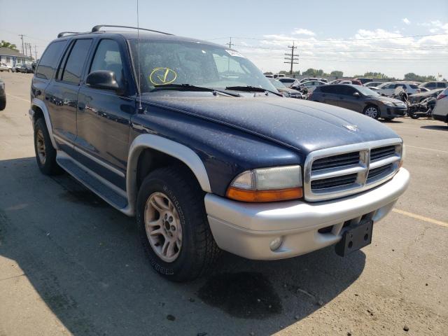 DODGE DURANGO SL 2003 with VIN 1D4HR58N33F560847 - Photo from auction