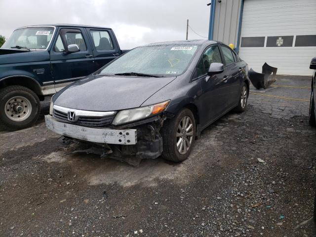 Photo 2 from auction – 2012 HONDA CIVIC EX with VIN 19XFB2F83CE335990
