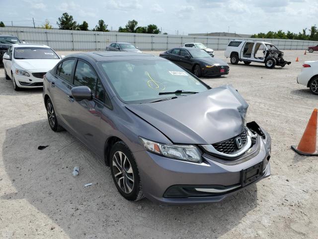HONDA CIVIC EX 2014 with VIN 19XFB2F89EE086386 - Photo from auction
