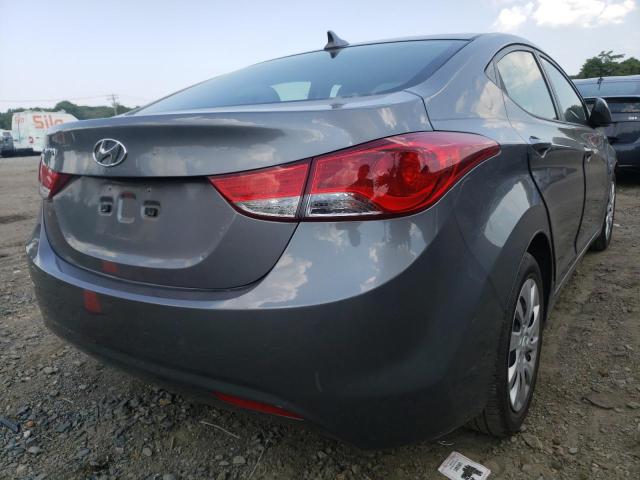 Photo 4 from auction – 2012 HYUNDAI ELANTRA GL with VIN 5NPDH4AE4CH076579