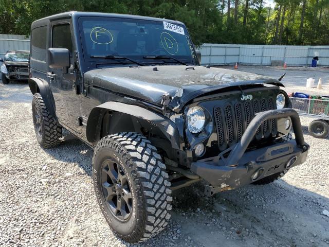 JEEP WRANGLER S 2016 with VIN 1C4AJWAGXGL312495 - Photo from auction