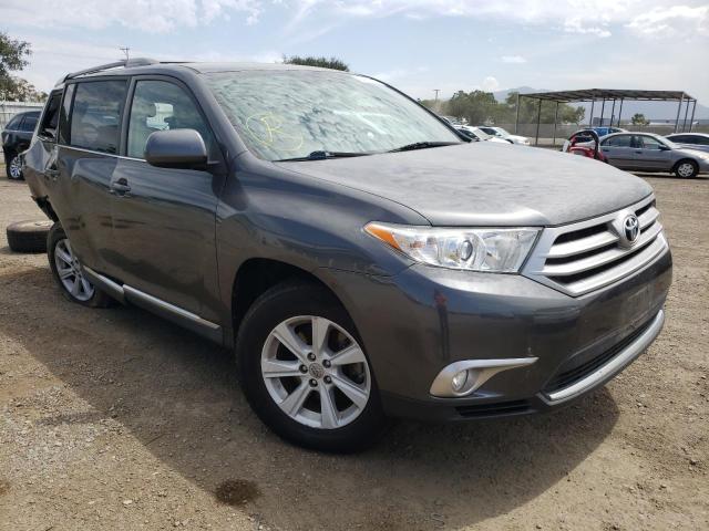 TOYOTA HIGHLANDER 2013 with VIN 5TDBK3EH0DS210331 - Photo from auction