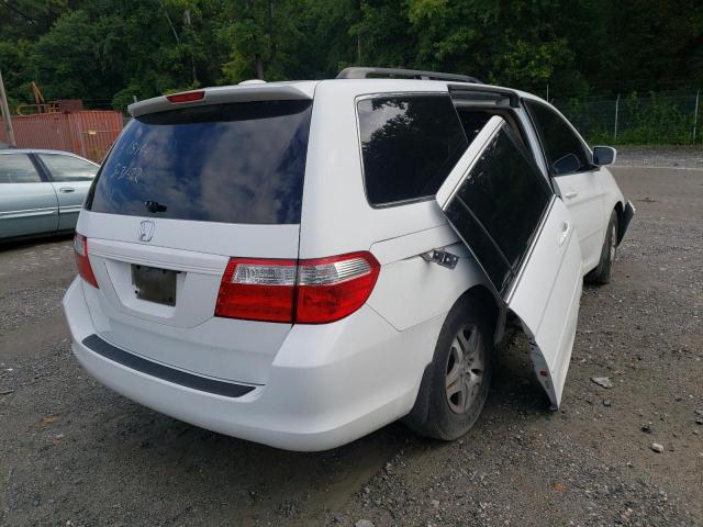 Photo 4 from auction – 2007 HONDA ODYSSEY EX with VIN 5FNRL38717B110519