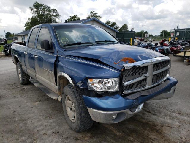 DODGE RAM 1500 2002 with VIN 1D7HU18Z92S594178 - Photo from auction