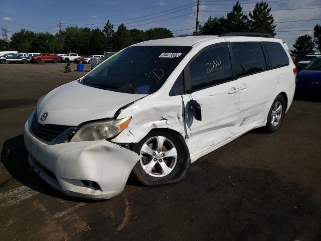 Photo 2 from auction – 2011 TOYOTA SIENNA LE with VIN 5TDKK3DC1BS055520