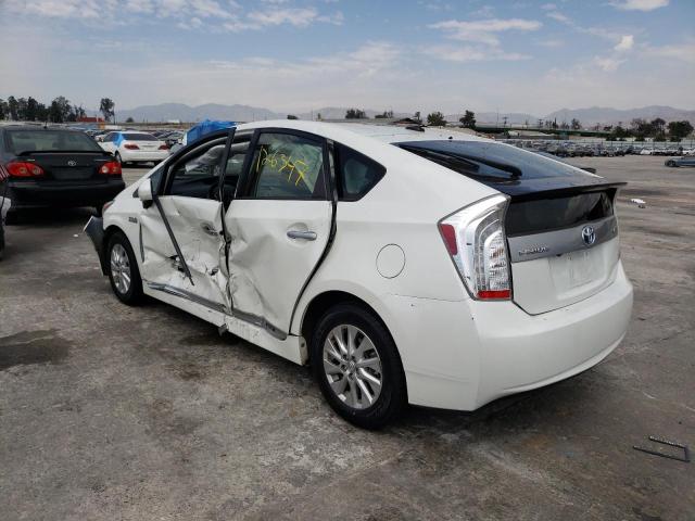 Photo 3 from auction – 2014 TOYOTA PRIUS PLUG with VIN JTDKN3DP0E3056805