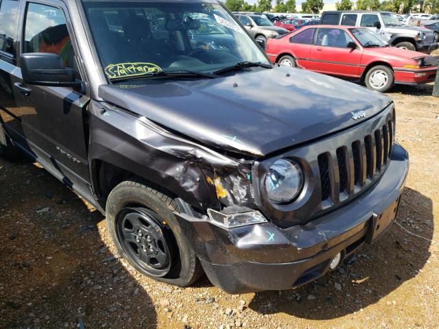 Photo 9 from auction – 2016 JEEP PATRIOT SP with VIN 1C4NJPBAXGD677044