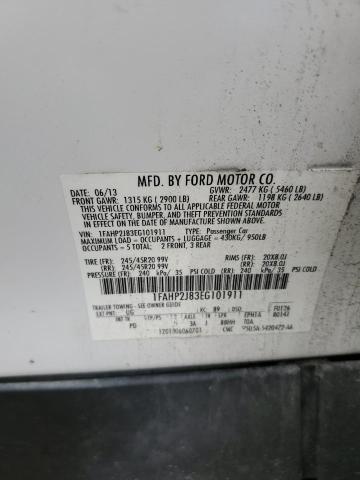 Фото 10 с аукциона – 2014 FORD TAURUS LIM с VIN 1FAHP2J83EG101911