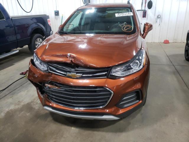 Photo 9 from auction – 2019 CHEVROLET TRAX 1LT with VIN 3GNCJLSBXKL281070