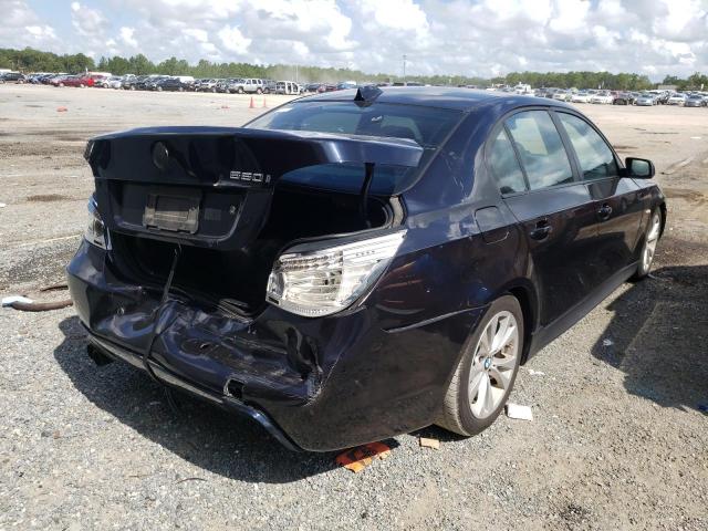 Photo 4 from auction – 2008 BMW 550 I with VIN WBANW53558CT52555