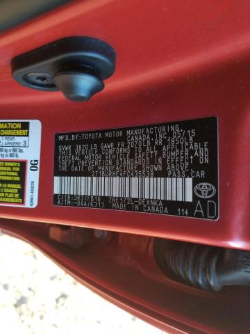 Zdjęcie 10 z aukcji – 2015 TOYOTA COROLLA L z VIN 2T1BURHE4FC435538