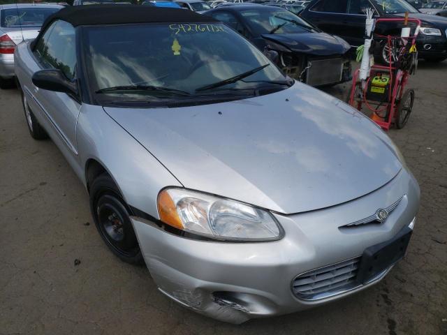 CHRYSLER SEBRING LX 2002 with VIN 1C3EL55R92N302172 - Photo from auction