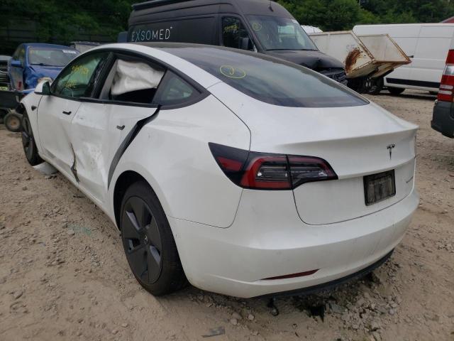 Photo 3 from auction – 2021 TESLA MODEL 3 with VIN 5YJ3E1EBXMF978995