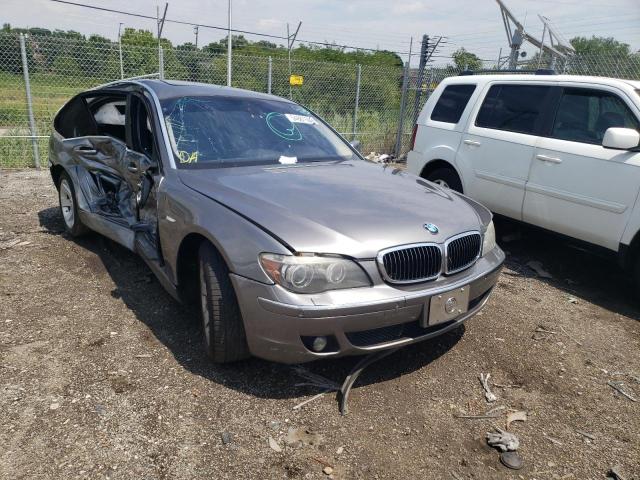 BMW 750 LI 2008 with VIN WBAHN83558DT81520 - Photo from auction