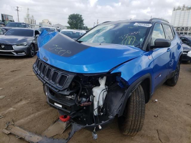 Photo 2 from auction – 2021 JEEP COMPASS TR with VIN 3C4NJDDB4MT515050