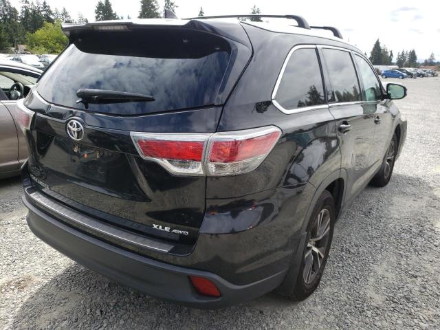 Photo 4 from auction – 2016 TOYOTA HIGHLANDER with VIN 5TDJKRFHXGS507138