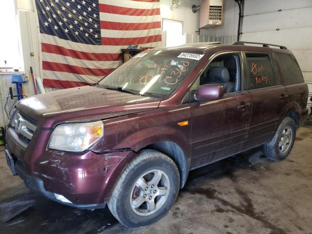 Photo 2 from auction – 2007 HONDA PILOT EXL with VIN 2HKYF18557H520862