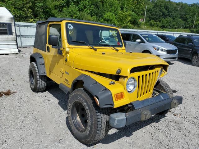 JEEP WRANGLER X 2004 with VIN 1J4FA39S04P729085 - Photo from auction