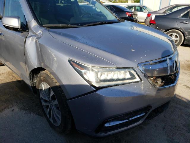 Photo 9 from auction – 2016 ACURA MDX TECHNO with VIN 5FRYD3H45GB011456