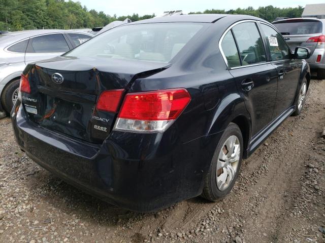Photo 4 from auction – 2011 SUBARU LEGACY 2.5 with VIN 4S3BMBA6XB3240248