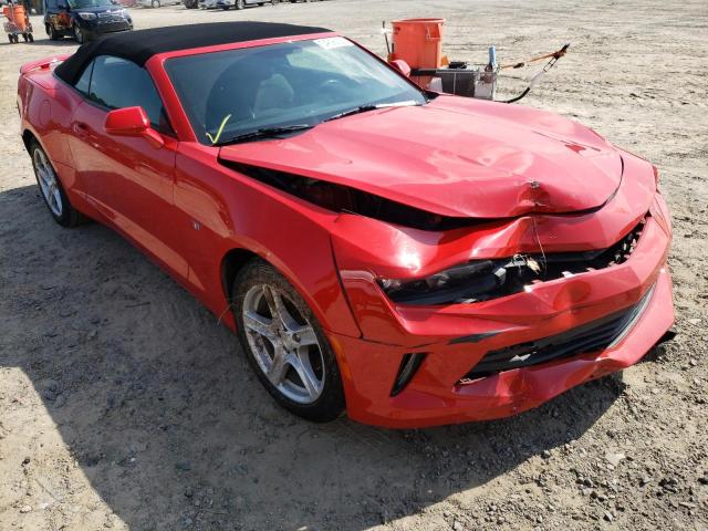 Photo 1 from auction – 2018 CHEVROLET CAMARO LT with VIN 1G1FB3DX5J0146515