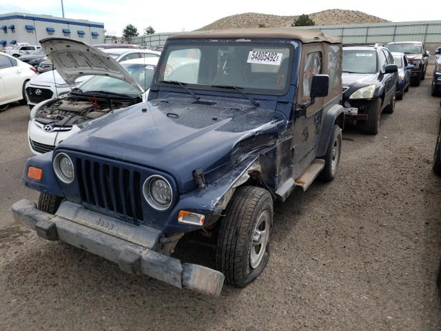 Photo 2 from auction – 2000 JEEP WRANGLER / with VIN 1J4FA29P8YP798425
