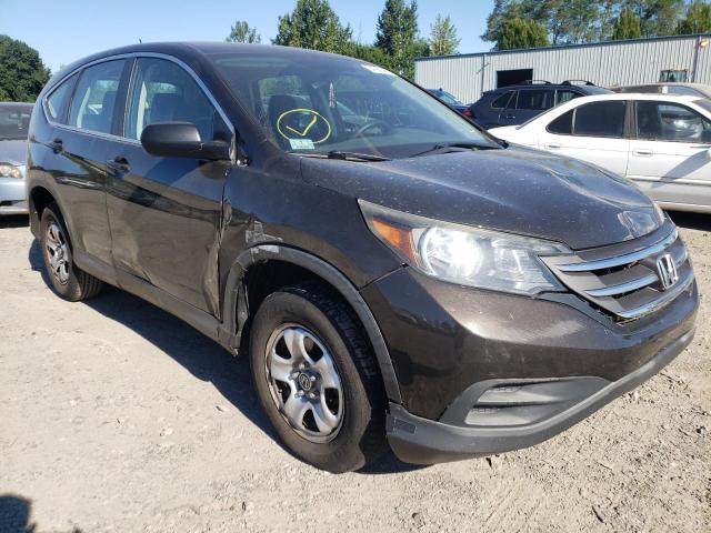HONDA CR-V LX 2014 with VIN 5J6RM4H3XEL033993 - Photo from auction