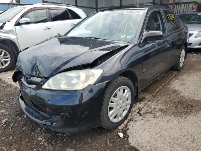 Photo 2 from auction – 2005 HONDA CIVIC LX with VIN 2HGES16575H569022