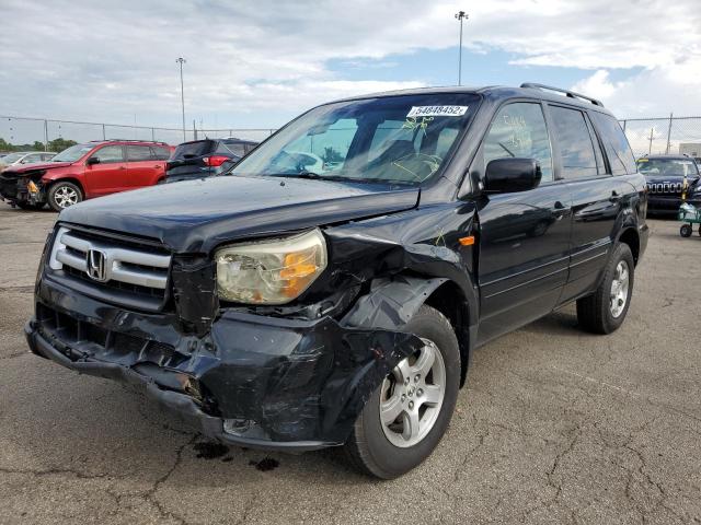 Photo 2 from auction – 2006 HONDA PILOT EX with VIN 2HKYF18646H510363