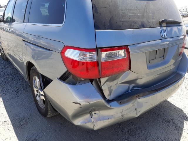 Photo 9 from auction – 2005 HONDA ODYSSEY EX with VIN 5FNRL38795B015316